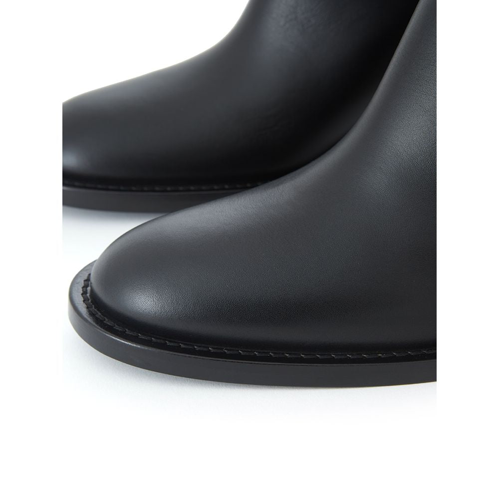 Burberry Black Leather Boot - Ginchy