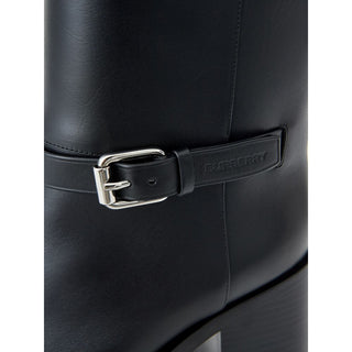 Burberry Black Leather Boot - Ginchy