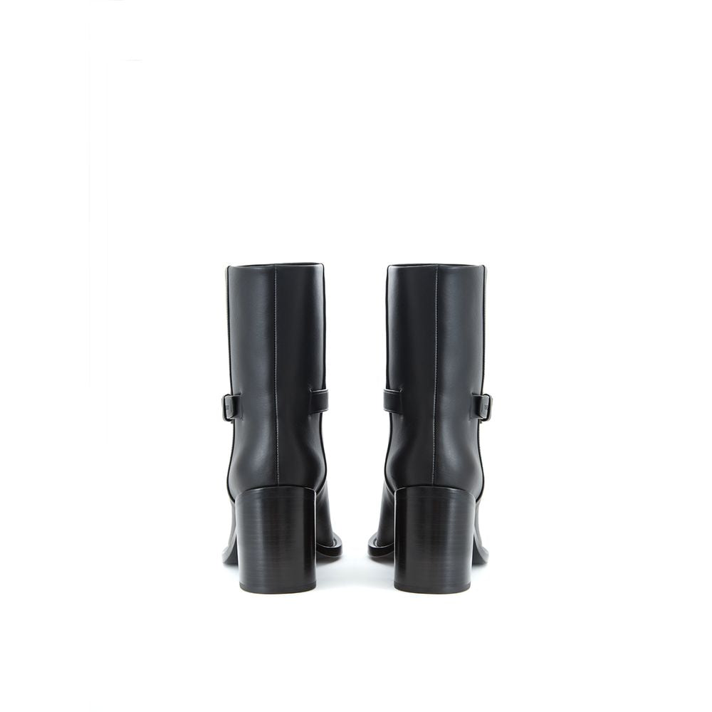 Burberry Black Leather Boot - Ginchy