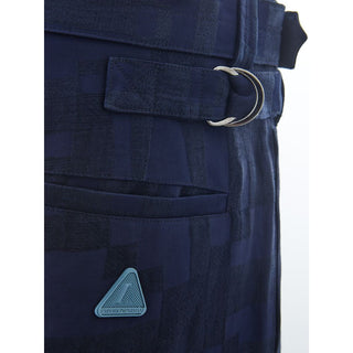 Emporio Armani Blue Linen Pant - Ginchy