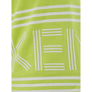 Kenzo Sunny Yellow Cotton Tee For Stylish Men - Ginchy