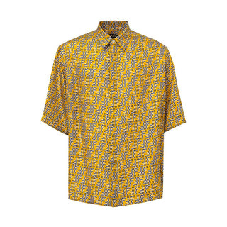 Fendi Yellow Silk Shortsleeve - Ginchy
