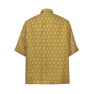 Fendi Yellow Silk Shortsleeve - Ginchy