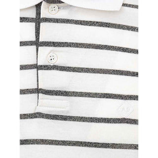 Dunhill White Cotton Polo Shirt