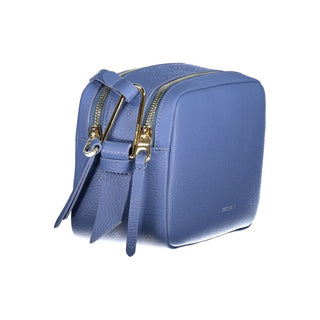 Coccinelle Light Blue Leather Malory Handbag
