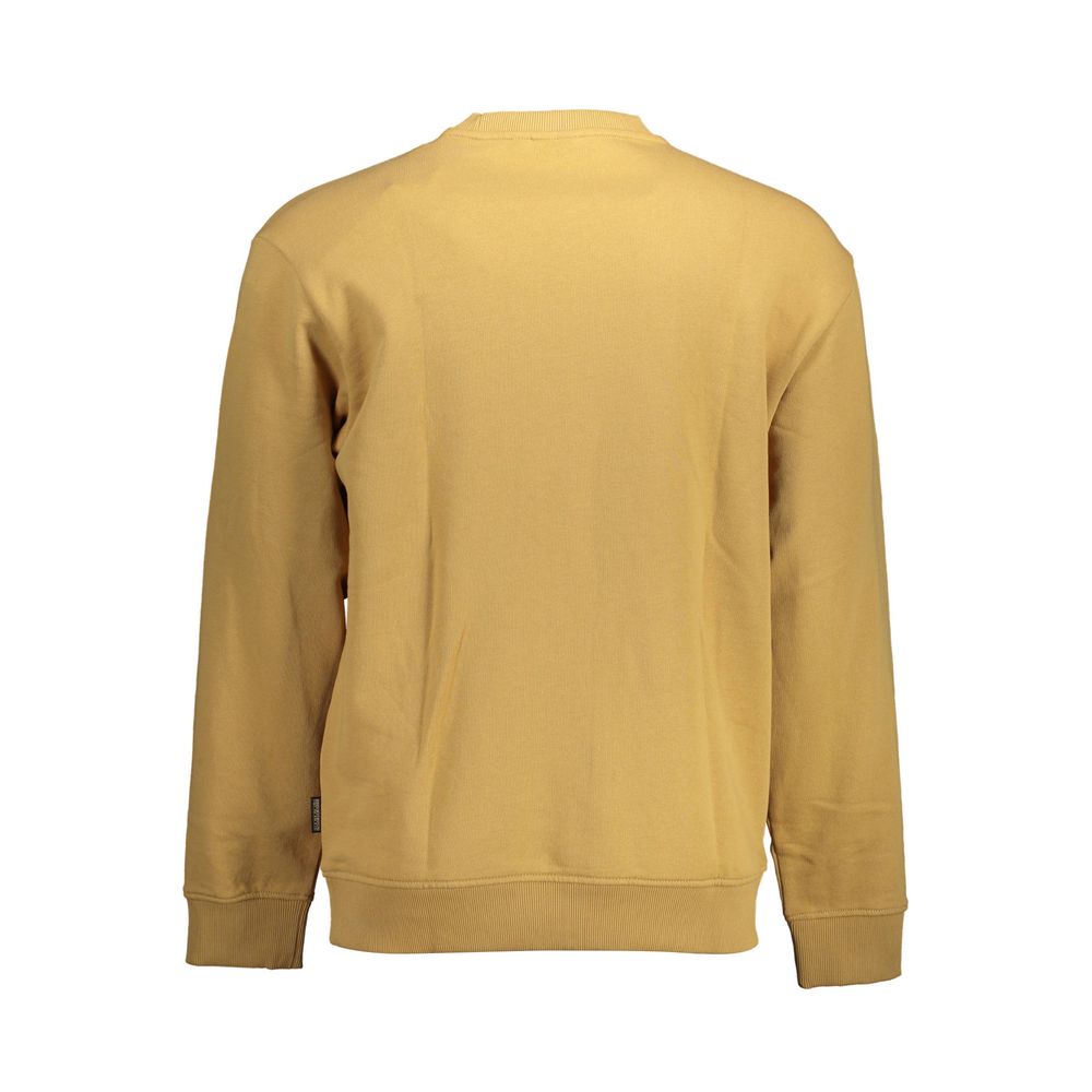 Napapijri Beige Cotton Men Sweater - Ginchy