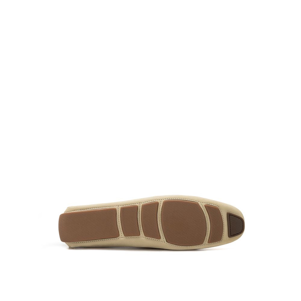 Bally Beige Leather Moccassin - Ginchy