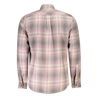 Hugo Boss Pink Cotton Men Shirt - Ginchy