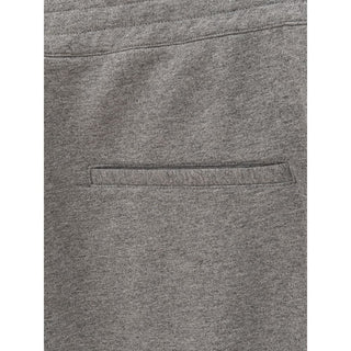 Alexander McQueen Chic Gray Cotton Blend Trousers - Ginchy
