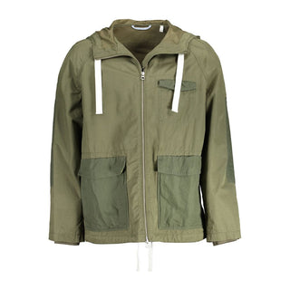 Gant Green Cotton Men Jacket - Ginchy