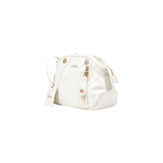 Liu Jo Quilted Cream Polyurethane Handbag
