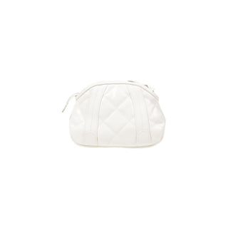 Liu Jo Quilted Cream Polyurethane Handbag