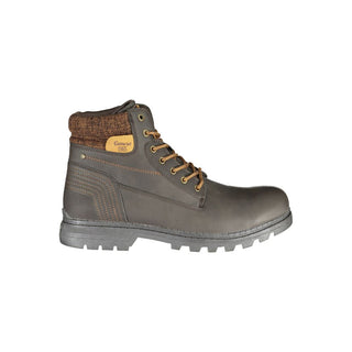 Carrera Elegant Lace-Up Contrast Detail Boots - Ginchy