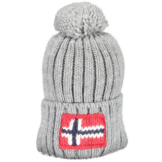 Napapijri Gray Acrylic Men Hat - Ginchy