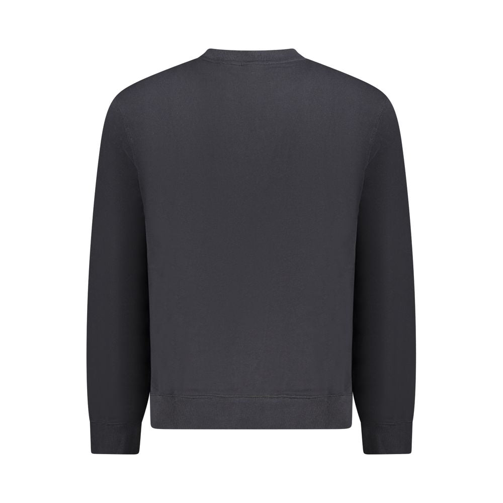 Napapijri Black Cotton Men Sweater - Ginchy