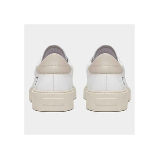 D.A.T.E White Leather Sneaker