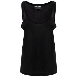 Tom Ford Black Silk Tank Top - Ginchy