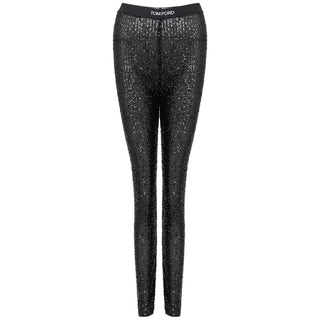 Tom Ford Black Polyester Joggers Workout Pant