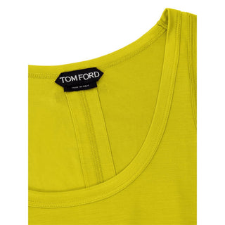 Tom Ford Yellow Silk Tank Top - Ginchy