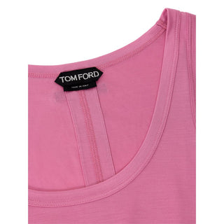 Tom Ford Pink Silk Tank Top - Ginchy
