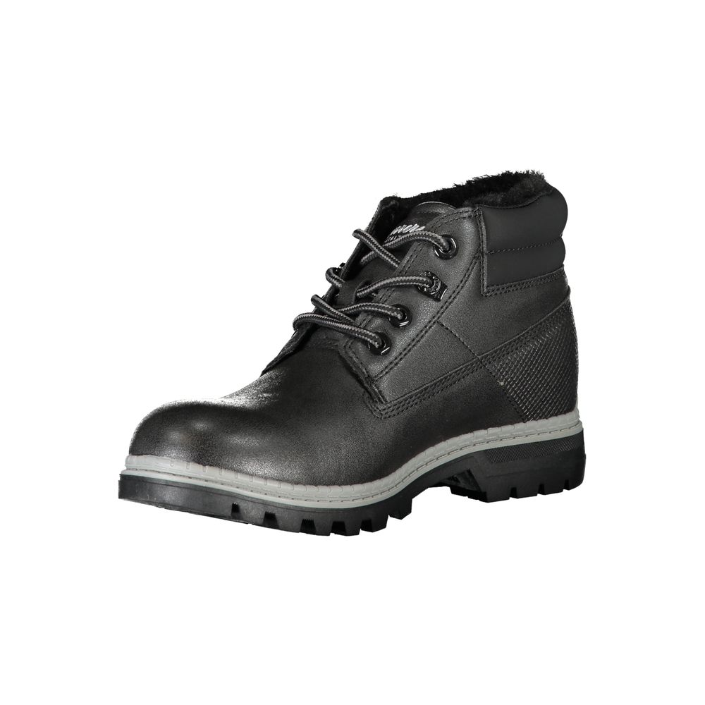 Carrera Chic Contrast Lace-Up Boots - Ginchy