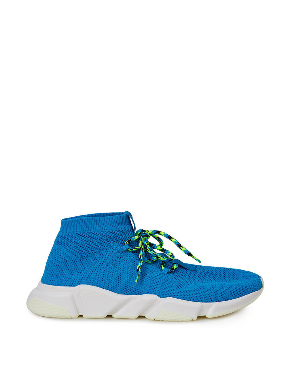 Balenciaga Exquisite Blue Cotton Sneakers for Men - Ginchy