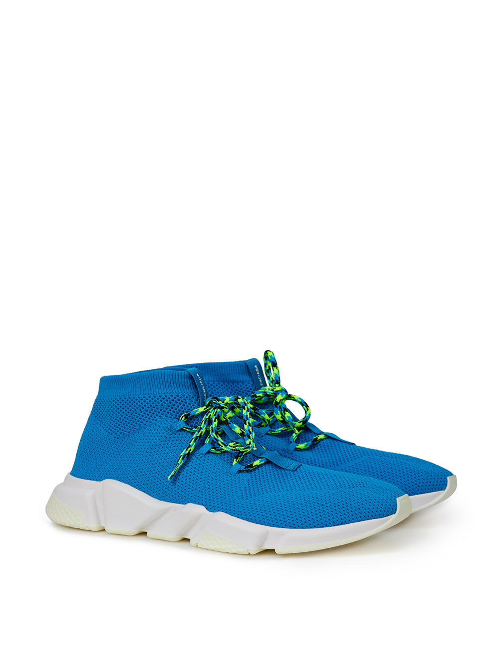 Balenciaga Exquisite Blue Cotton Sneakers for Men - Ginchy