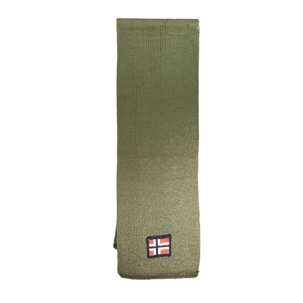 Norway 1963 Green Marabou Men Scarf - Ginchy