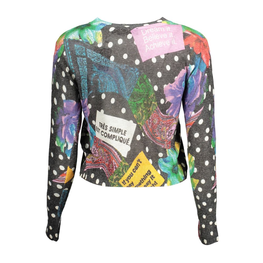 Desigual Black Acrylic Women Sweater - Ginchy