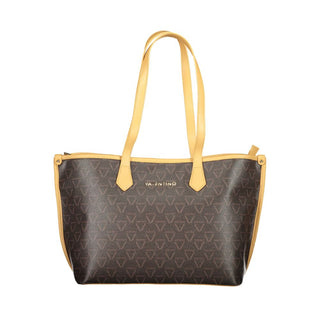 Mario Valentino Brown Polyethylene Handbag - Ginchy
