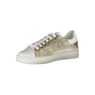 Emporio Armani Gold Polyester Women Sneaker - Ginchy