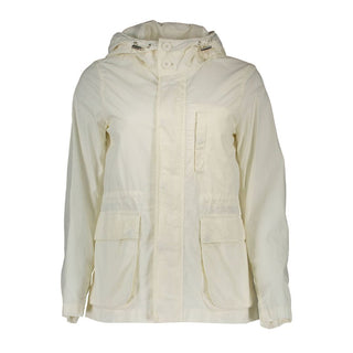 Gant White Cotton Women Jacket - Ginchy