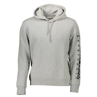 Napapijri Gray Cotton Men Sweater - Ginchy