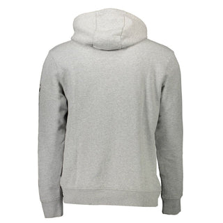 Napapijri Gray Cotton Men Sweater - Ginchy