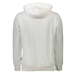 Napapijri White Cotton Men Sweater - Ginchy