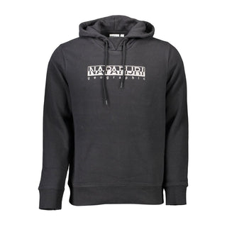 Napapijri Black Cotton Men Sweater - Ginchy