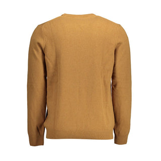 Lyle & Scott Brown Wool Men Sweater - Ginchy