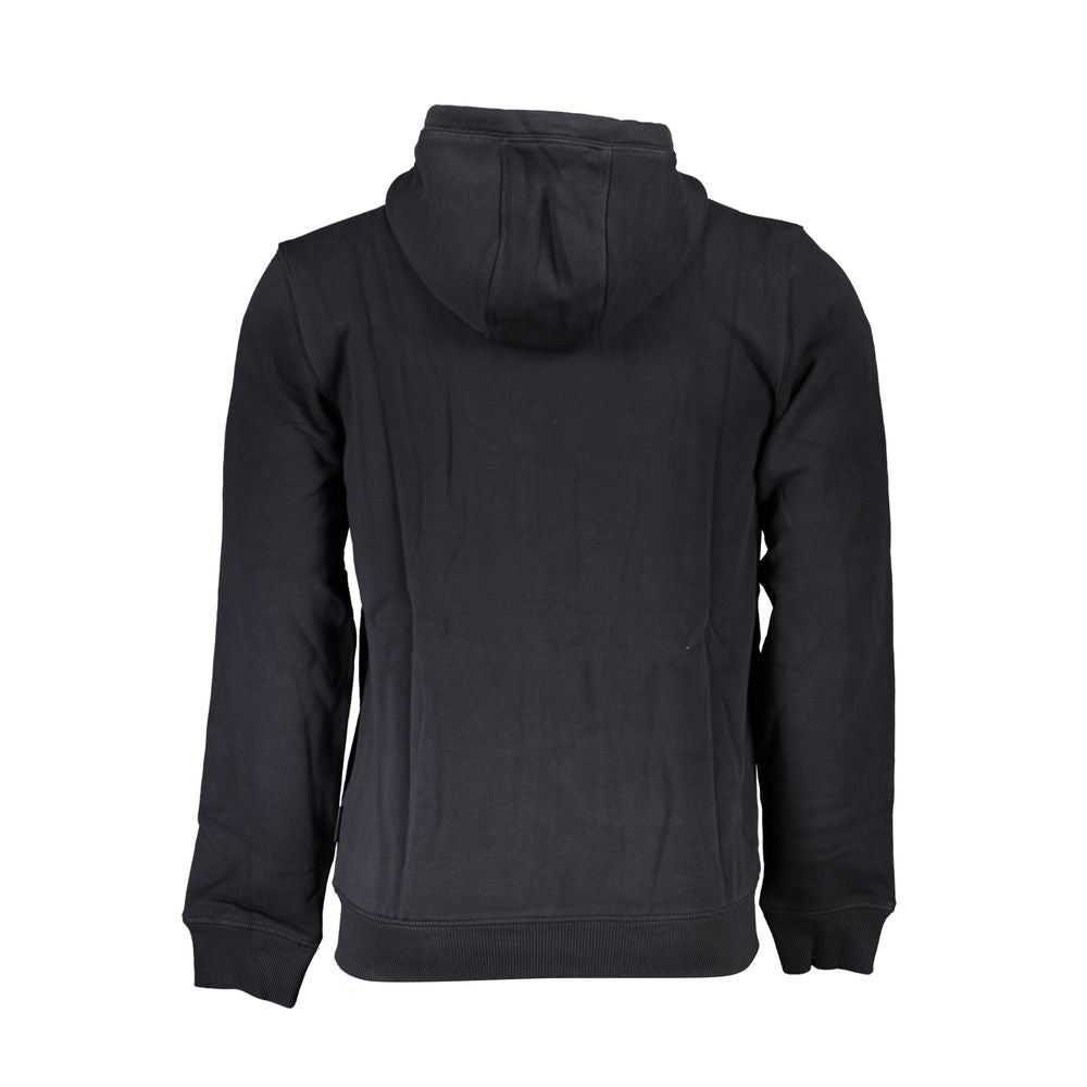 Napapijri Black Cotton Men Sweater - Ginchy