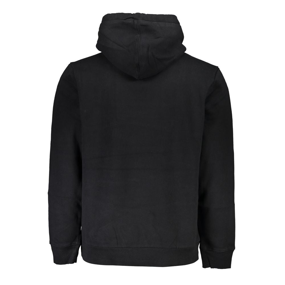 Napapijri Black Cotton Men Sweater - Ginchy