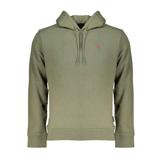 Napapijri Green Cotton Men Sweater