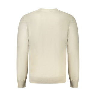 Hugo Boss Beige Cotton Men Sweater - Ginchy