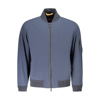 Hugo Boss Blue Polyamide Men Jacket - Ginchy
