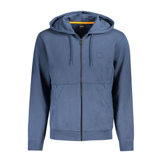 Hugo Boss Blue Cotton Sweater - Ginchy