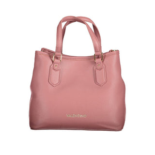 Chic Pink Valentino Bags Handbag with Dual Compartments