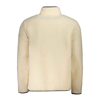 Norway 1963 Beige Polyester Men Sweater with Multiple Pockets