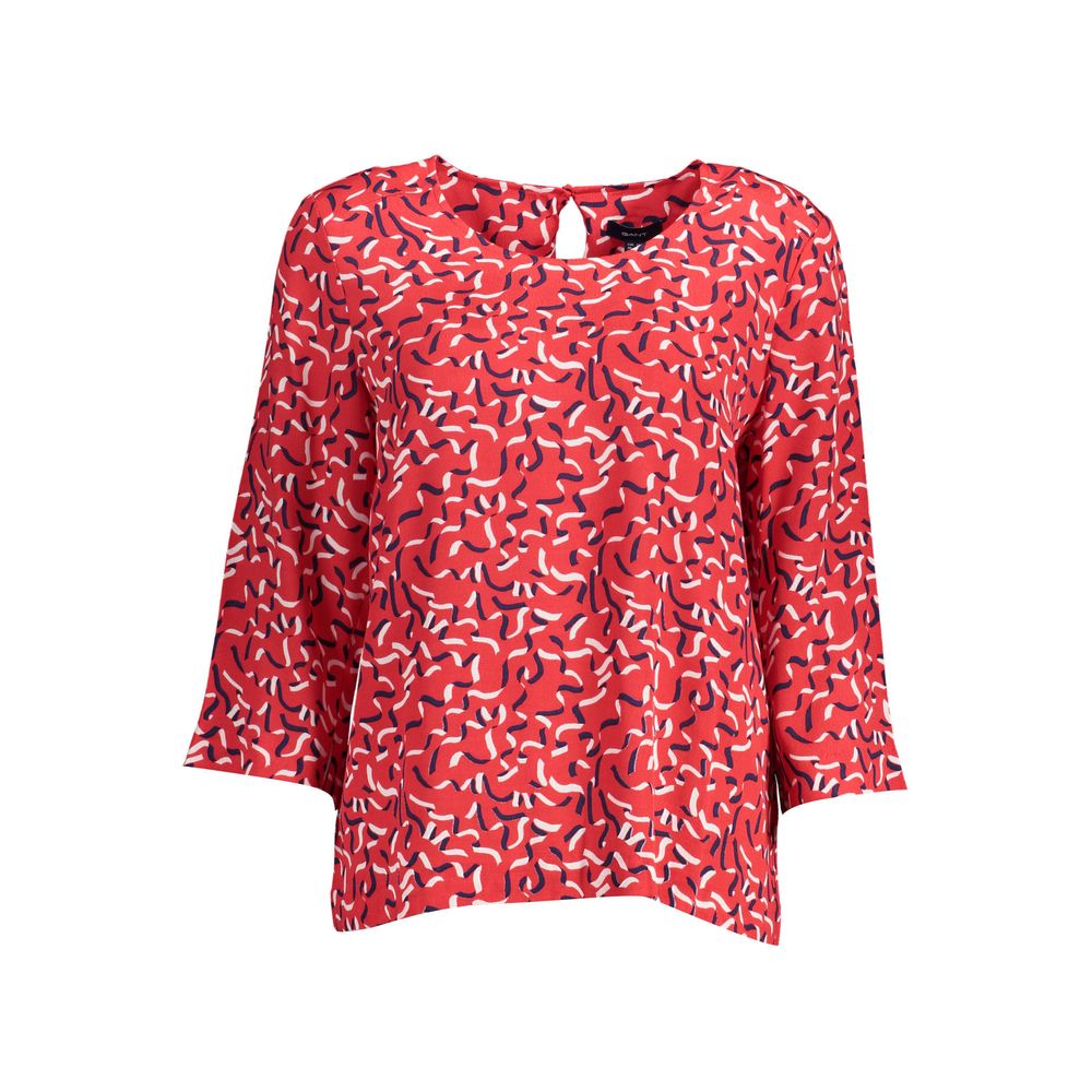 Gant Red Viscose Women Sweater - Ginchy