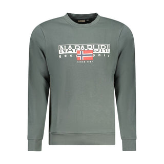 Napapijri Green Cotton Sweater - Ginchy