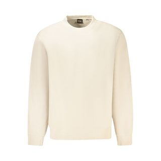Hugo Boss Beige Cotton Men Sweater - Ginchy