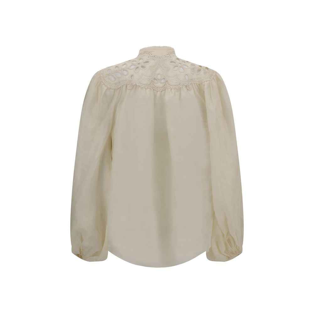 Zimmermann Embroidered Coco Blouse