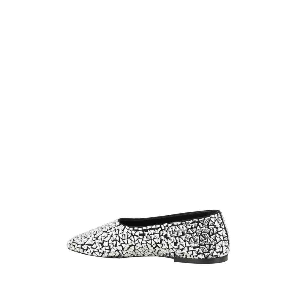 Proenza Schouler Glove Embellished Ballerinas